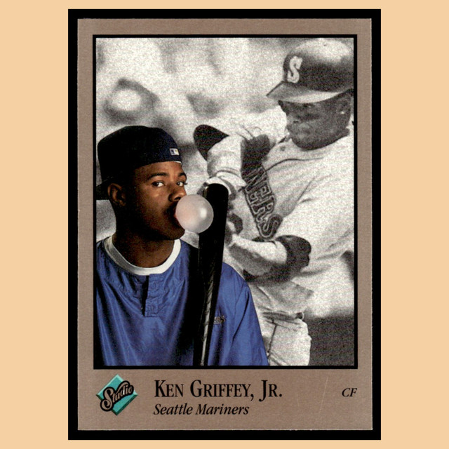 Ken Griffey Jr. #232 1992 Studio Seattle Mariners Baseball Card MLB NM
