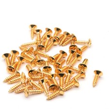 3MM Electric Guitar Bass Pickguard Screws Pick Guards Scratch Plate Mounting Scr