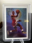 NBA Hoops 1990-91 Michael Jordan Chicago Bulls Checklist Card #358