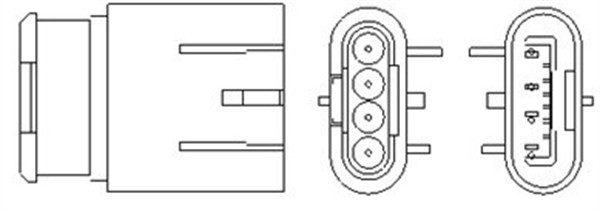 MAGNETI MARELLI-OE 466016355161 Oxygen Sensor for FIAT,LANCIA