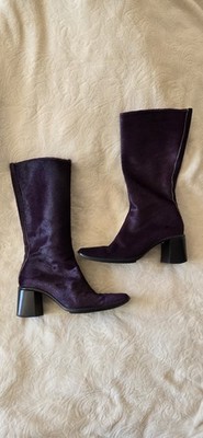 Free Lance Vintage Wildleder Stiefel Gr. 36 Echtleder Top Zustand