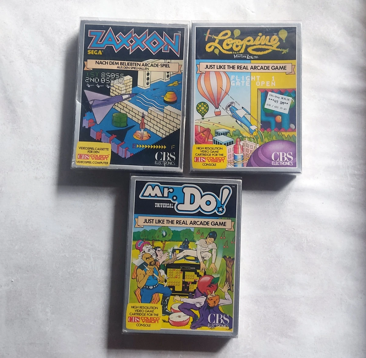 Jeu Vidéo Looping CBS Pour ColecoVision - Version PAL - En Boîte - État Correct, Fonctionnel