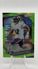 2025 Panini Prizm - Justin Madubuike #22 Neon Green Pulsar Prizm