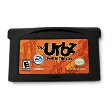 NINTENDO GBA THE URBZ SIMS IN THE CITY GAME CARTRIDGE ONLY AUTHENTIC TESTED 2004