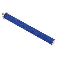 0.8x7.8" Bird Paw Grinding Stick Parrot Parakeet Cockatiel Perch Stand Blue