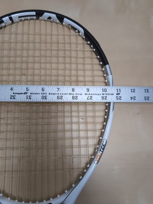 Head YouTek Speed MP Tennis Racket - 4 1/2 in, Strung, White