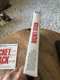 Racket Attack Nintendo NES CIB Box Manual Jaleco Limited Edition Japan