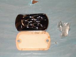 Chrome Inferno Style Front Master Cylinder Cover-NEW!