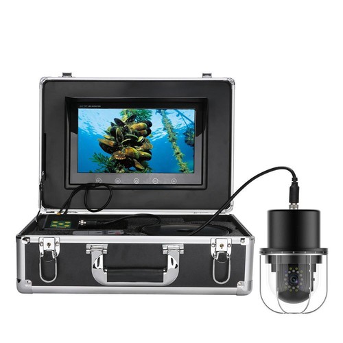 10"Inch 50M Underwater Fishing Video Camera Fish Finder CCD 20 LEDs - Picture 2 of 12