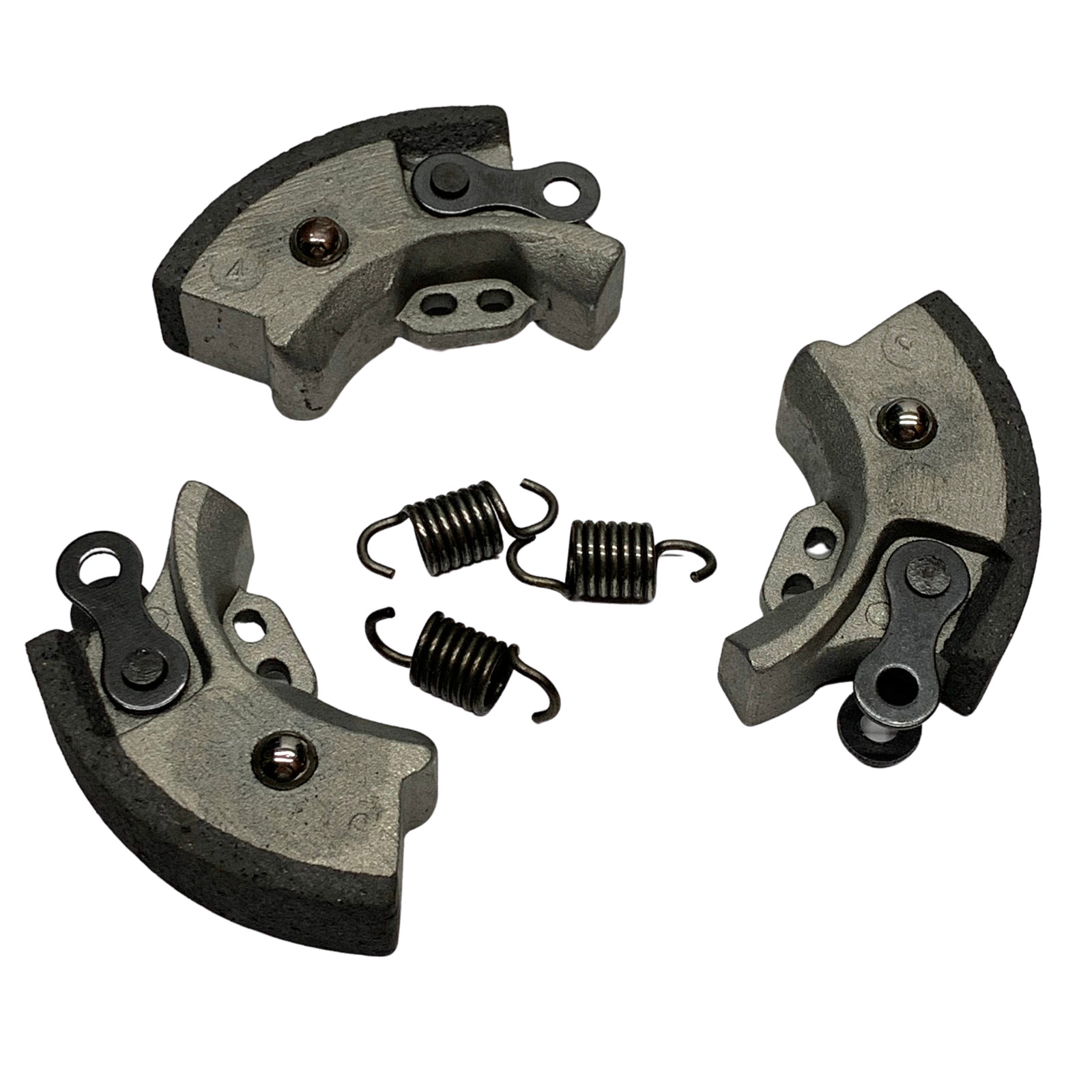 Non Variating Clutch Shoes w/ Springs for Vespa Piaggio Mopeds Ciao Bravo Grande