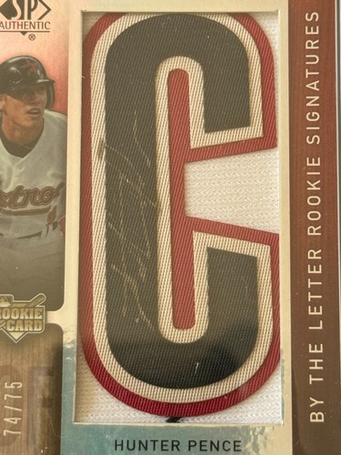 2007 Upper Deck SP Hunter Pence SIGNED Patch NAME PLATE Rookie Card Set CGC AUTO - Picture 18 of 24