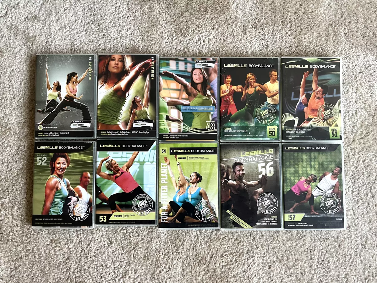 LES MILLS BODYBALANCE/BODYFLOW RELEASE PACKS