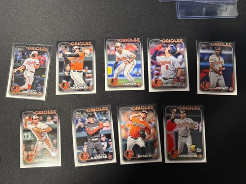 2024 Topps Japan Edition - BALTIMORE ORIOLES Team Set