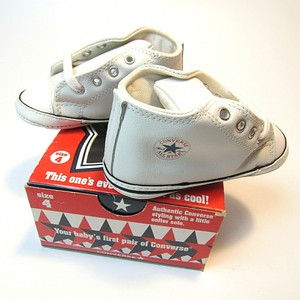 converse first star crib shoes
