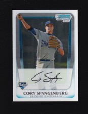 2011 Bowman Chrome 1st Cory Spangenberg Rookie #BDPP80 San Diego Padres