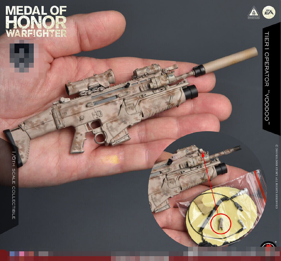 SoldierStory SS106 Medal Of Honor NAVY SEAL Voodoo 1/6 SoldierStory SS106 Medal Of Honor NAVY SEAL Voodoo 1/6