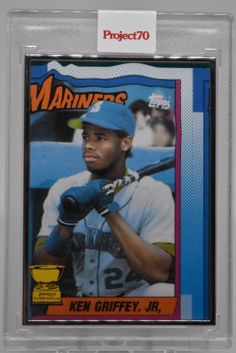 Ken Griffey Jr. [Silver Frame Artist Proof] #6 card from 2020 Topps Project 2020