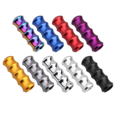 Car manual gear universal modified personality bamboo aluminum alloy shift knob