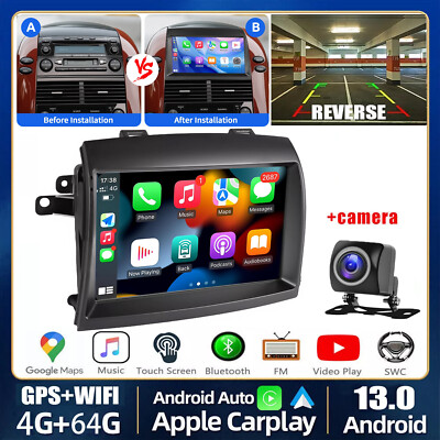 For Toyota Sienna 2004-2010 Android 13 Apple Carplay Car Radio Stereo GPS Navi