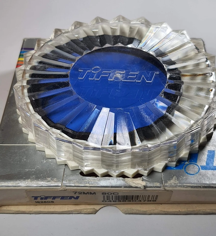 TiFFEN 72mm 80C Blue Glass Lens Color Conversion Filter Authentic USA E72 72 mm - Image 2 of 4