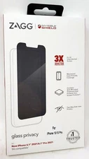 Zagg Glass Privacy Screen Protector for Apple iPhone 13 / iPhone 13 Pro 6.1"