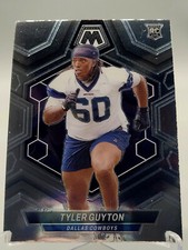 2024 PANINI MOSAIC TYLER GUYTON ROOKIE FOOTBALL CARD COWBOYS NFL donruss 329