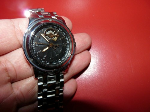 Incredibile OROLOGIO DA UOMO AUTOMATICO SVIZZERO SECTOR 850 Cronografo nero  | eBay