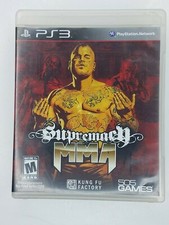 Supremacy MMA Free Shipping Complete In Box PlayStation 3 PS3