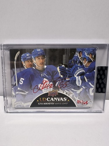 2021-22 Clear Cut Ilya Mikheyev UD Canvas Auto 2/65 - Bild 1 von 2