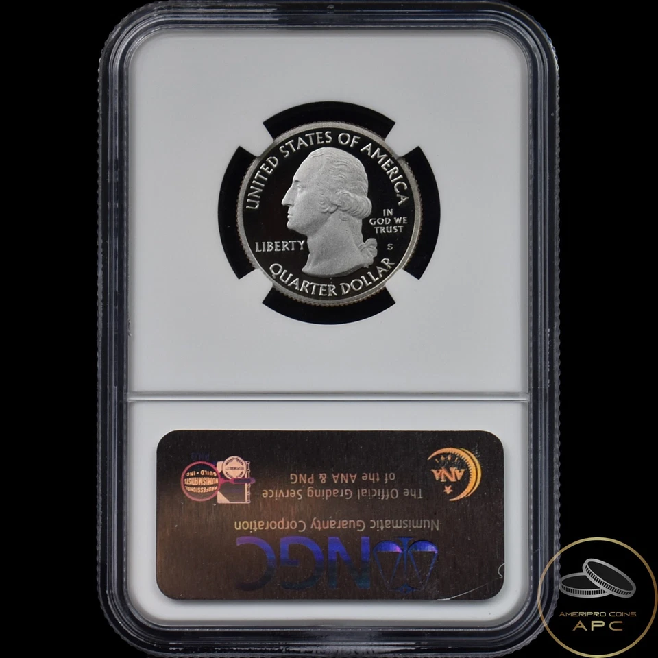 2012 S Washington Quarter Clad El Yunque NP Ultra Cameo NGC PF 69 - 25C Quarter - Image 2 of 2