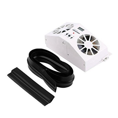 Solar Powered Mini Air Conditioner Cool Fan Car Window Air Vent Ventilator  | eBay