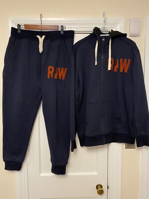 g star raw sweat suit