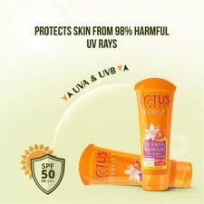 Lotus Herbals Uv Screen Mattegel Ultra Soothing Sunscreen PA  SPF 50  100 gm