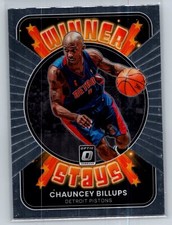 2021-22 Donruss Optic #8 Chauncey Billups Winner Stays