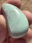 Untreated Blue Lucern Varicite Gemstone Cab Pendant from Utah — photo 6