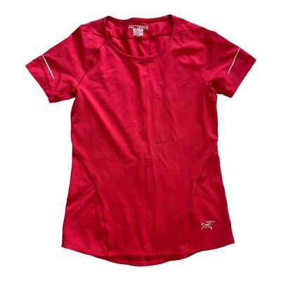 Arc'teryx Red Motus Crew SS Athletic T-shirt XS