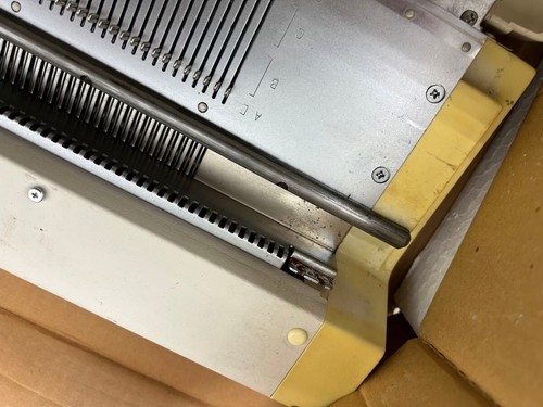Silver Knitting machine SK-250L Punch Card Canteen L lace - Picture 12 of 13