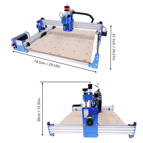 3 Achsen 4040 Holzschnitzerei Fräsmaschine CNC Router Graveur Gravur Schneiden - Bild 2 von 11