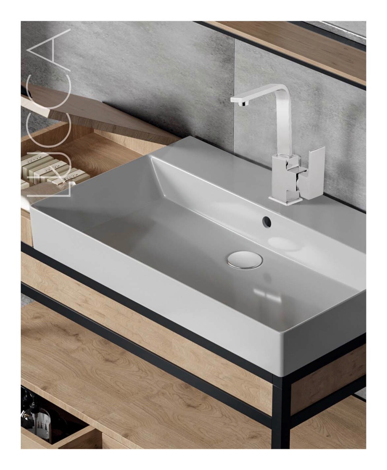 Mitigeur de cuisine gris chromé LUCCA robinet mitigeur en laiton