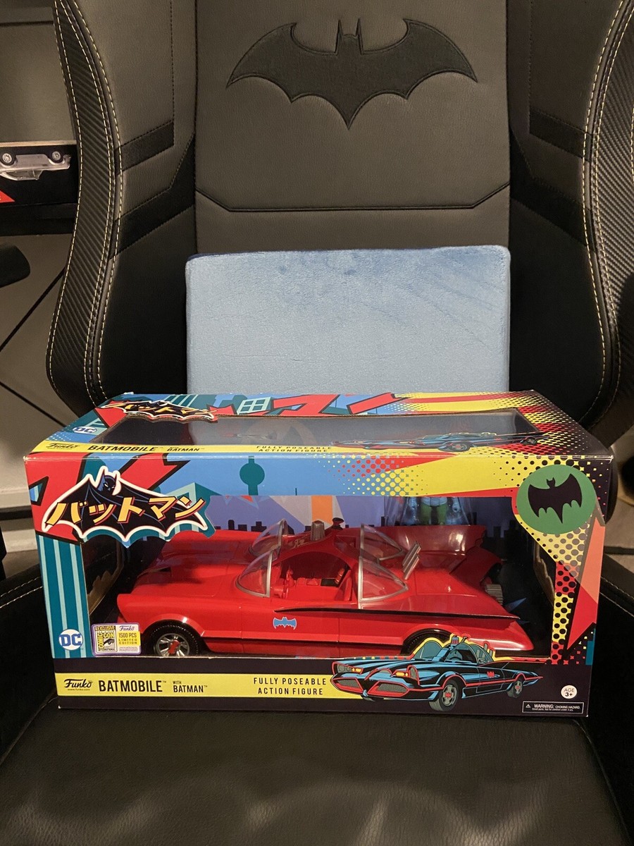 Funko-Batman 1966-SC 2017 Red Batmobile W/ Batman Figurine Limited