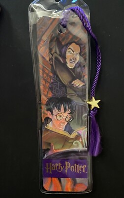 NEW 2000 Scholastic - Harry Potter Bookmark - Harry Potter &amp; Professor ...