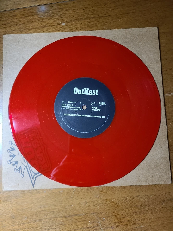 OUTKAST - MORRIS BROWN / IDLEWILD BLUE (RED 10")  2006!!  RARE!!  ANDRE 3000!!! - Image 3 of 4