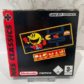 Pac-Man NES Classics (Gameboy Advance 2004) PAL Complete in Box + Protect Case