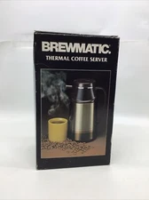 Vintage NEW BREWMATIC THERMAL COFFEE SERVER BTS-36 OZ 1984 NOS