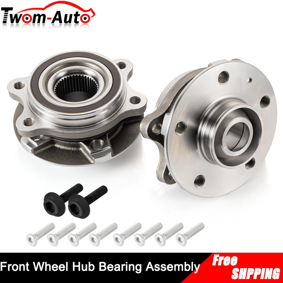 (2) Cojinetes de buje de rueda delantera para Audi A4 A5 A6 A7 A8 Q5 S4 S5 S6 S7 S8 8K0598625 Foto 3 de 4