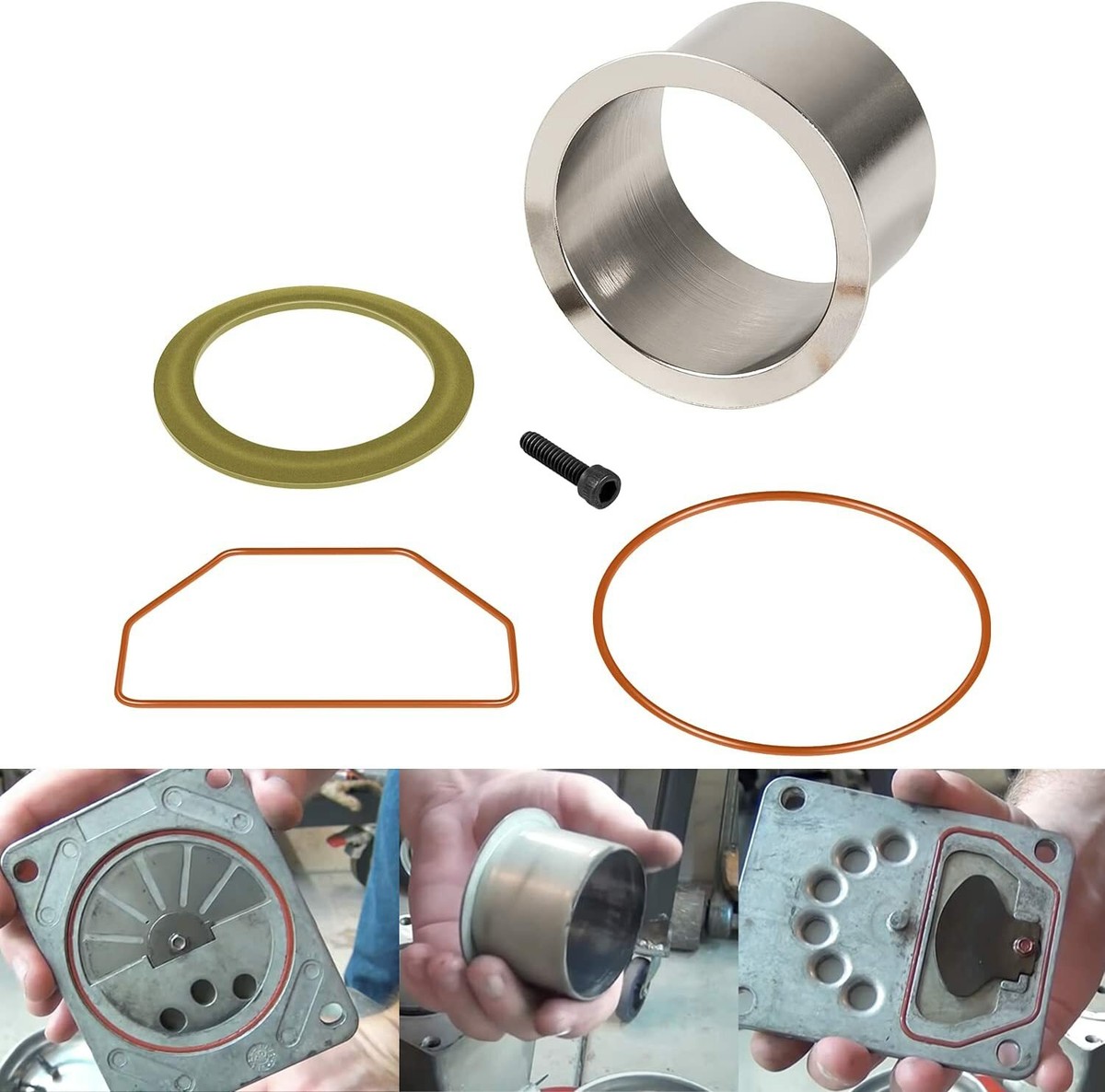 DeVilbiss K-0650 Cylinder Service Kit – Genuine OEM For Oil-Less Air Compressors