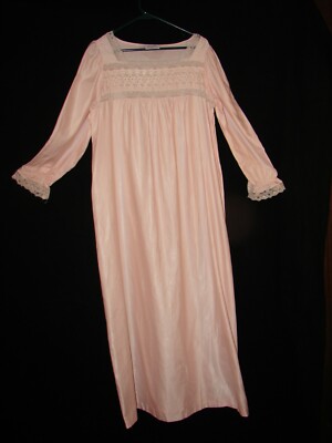 Vanity Fair Peach Color Size Large Nightgown Gown Ebay