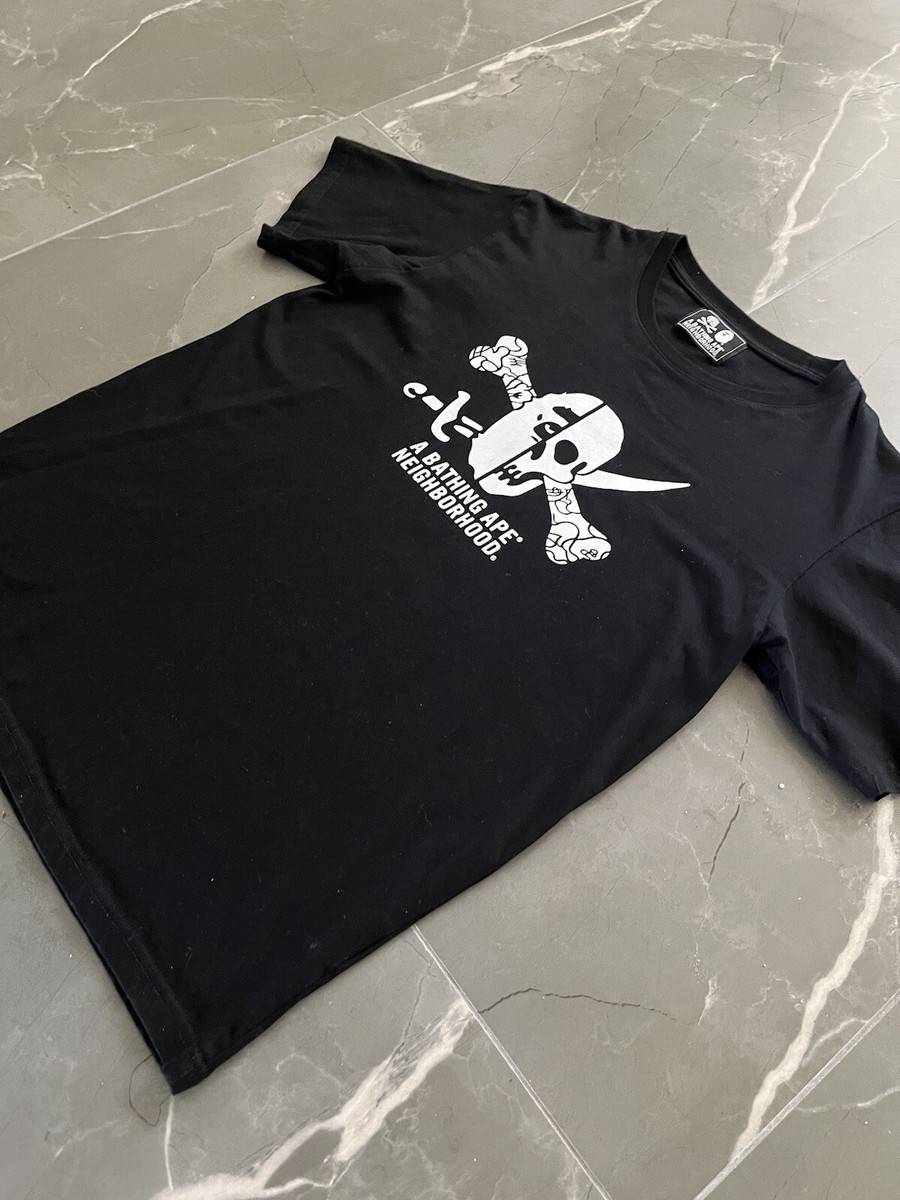 Bape x Neighborhood Skull Tee | eBay
