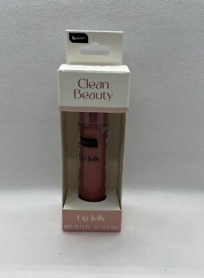 B*Pure Clean Beauty Lip Jelly Rose With Vitamin E Rose Avocado Raspberry Oils