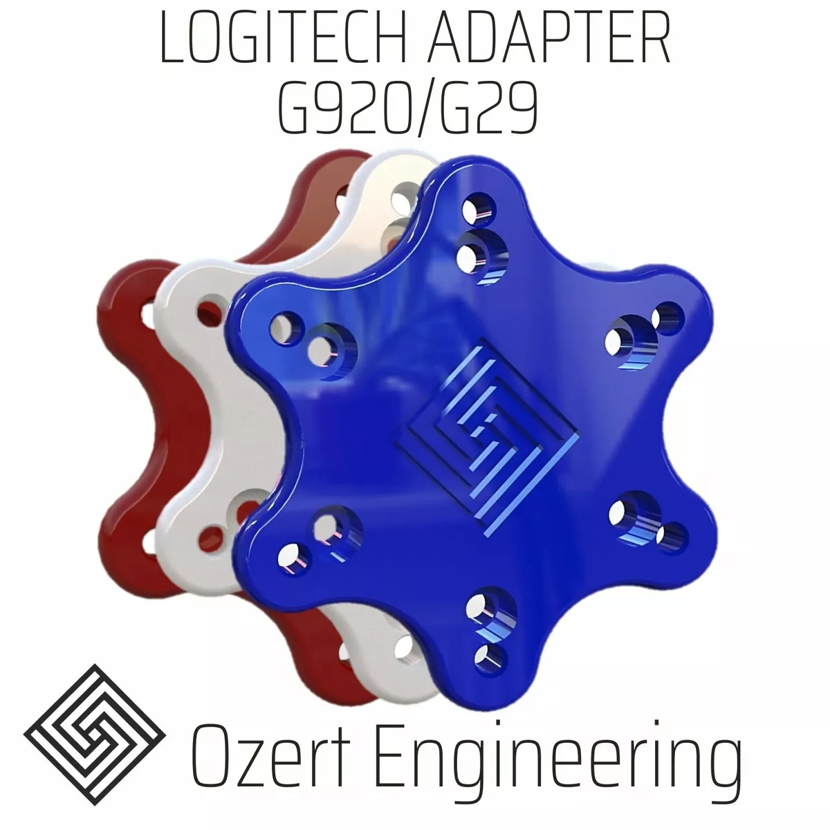 Logitech G27 G29 G920 G923 Steering Wheel Adapter With 50 Mm Offset for  70mm Wheels Mod 